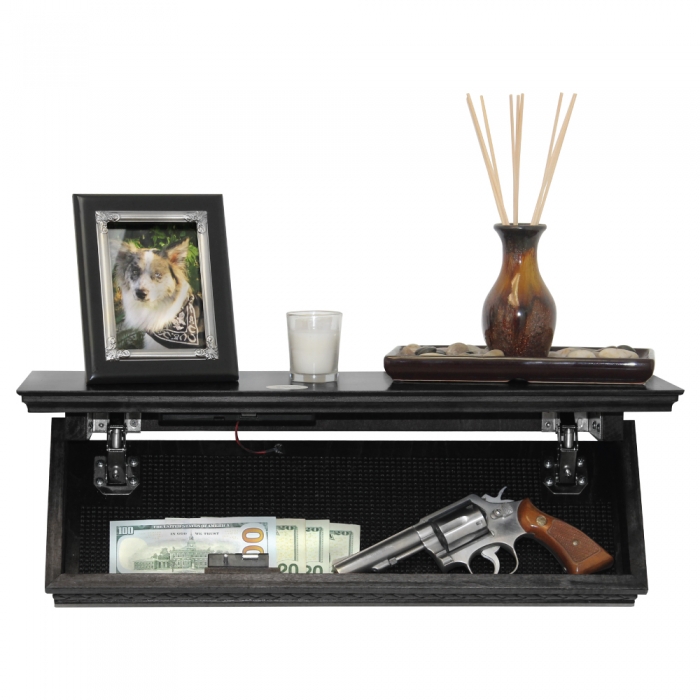 Quick Shelf Safe with RFID- Black Quick Shelf Safe with RFID- Black